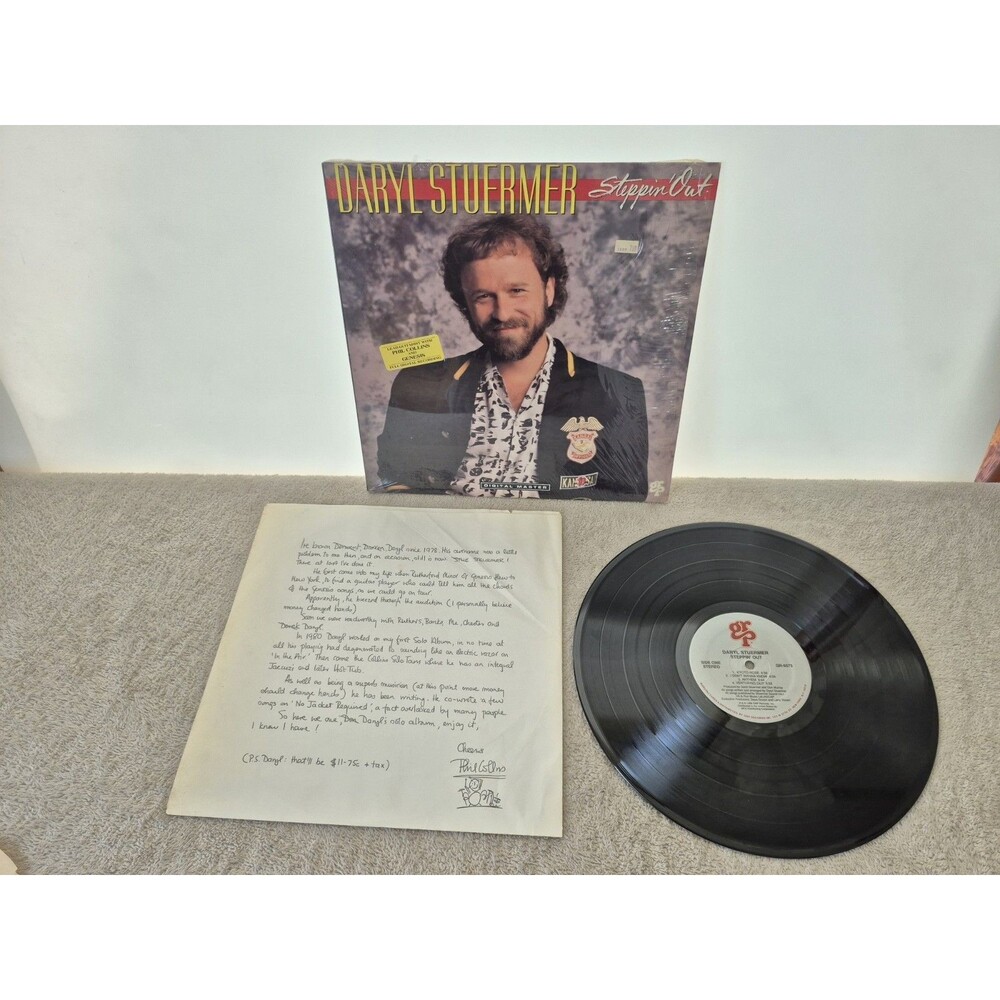 Promo! Daryl Stuermer – Steppin' Out, 12" 33 LP EX (JZB)